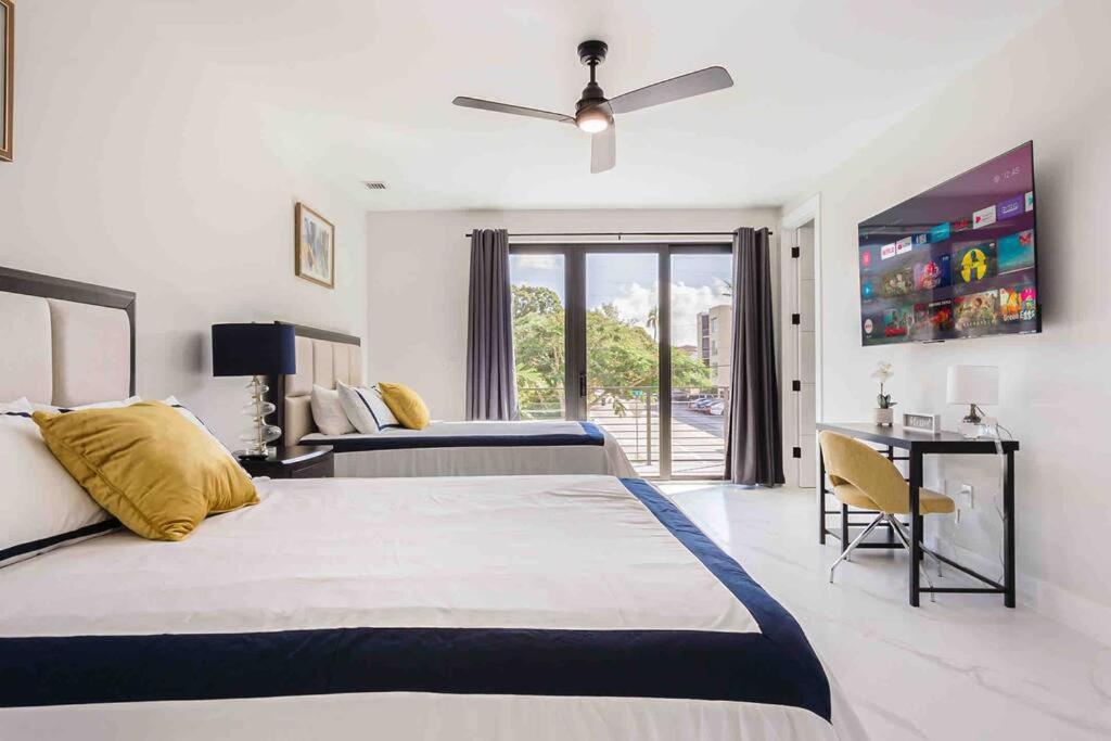 Luxury Paradise Walk To Las Olas -5 Mins To Beach 劳德代尔堡 外观 照片